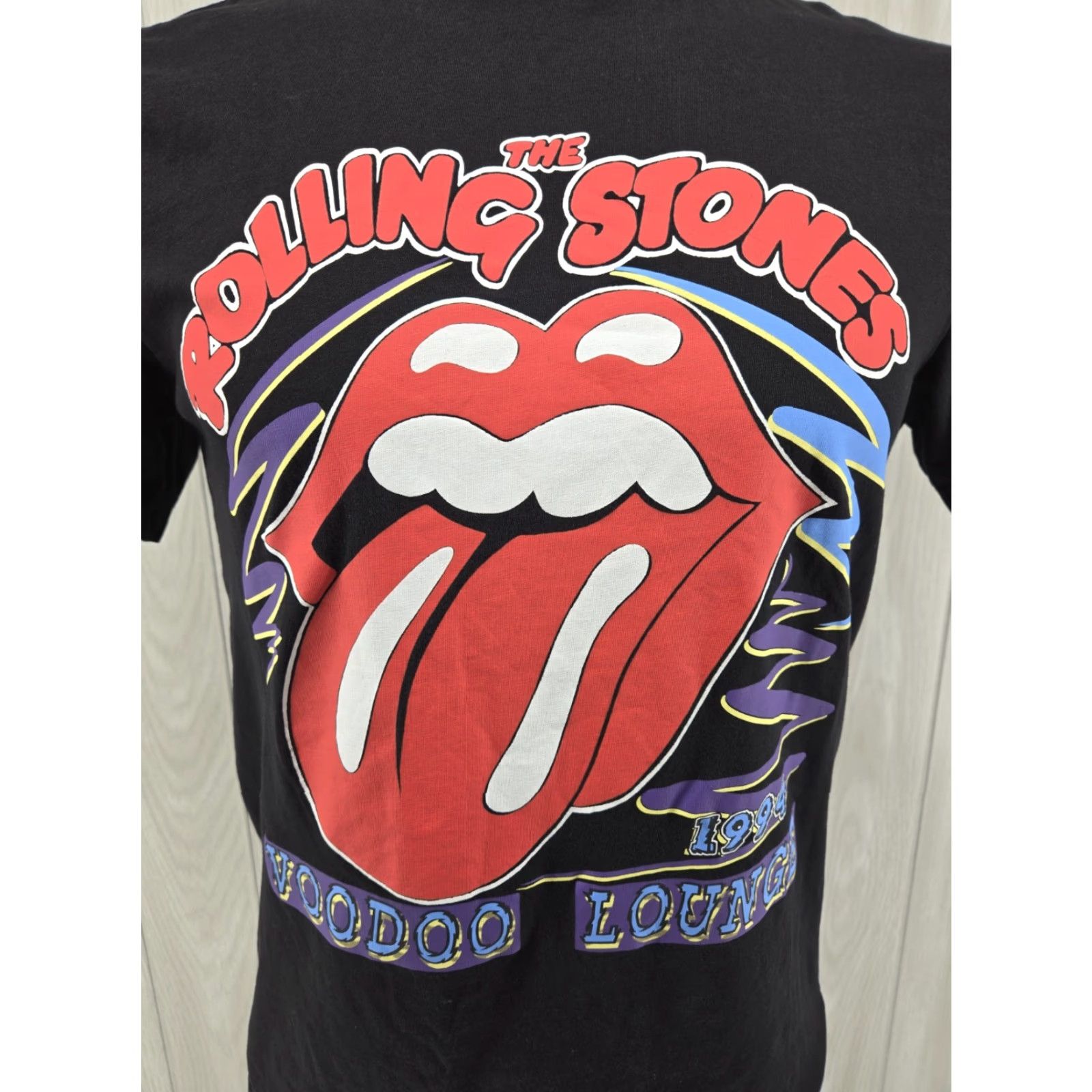 H&M VINTAGE Rolling Stones x H&M 94 Voodoo Lounge Front & Back Graphic Shirt SMALL Size US S / EU 44-46 / 1 - 4 Thumbnail