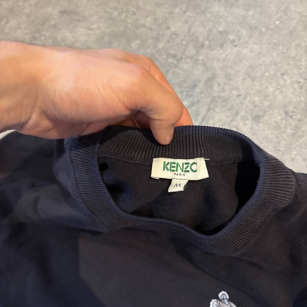 Kenzo Vintage Kenzo Basic Black Sweatr Size US M / EU 48-50 / 2 - 3 Thumbnail