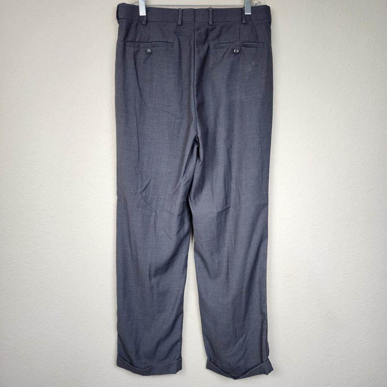 Other Louis Raphael 33/30 Grey Gray Trouser Pants Size US 33 - 2 Thumbnail