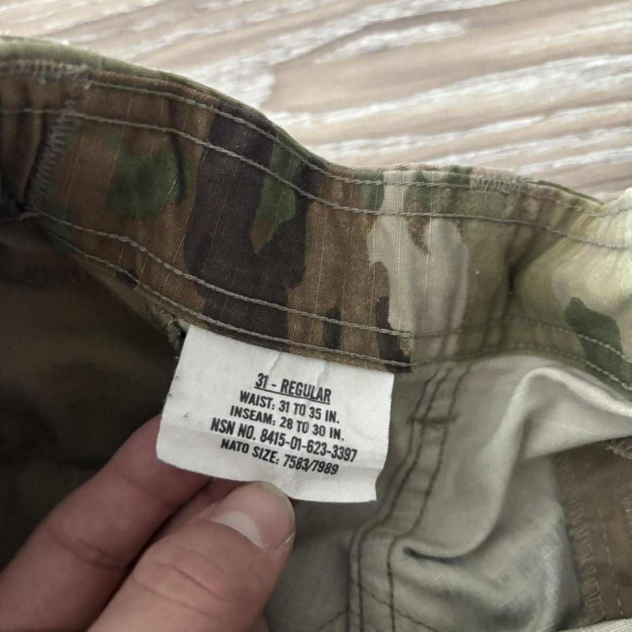 Japanese Brand Crazy Vintage Y2K/2000s Military Streetwear Skater Style Cargo Pants! 32x30 Size US 32 / EU 48 - 7 Thumbnail