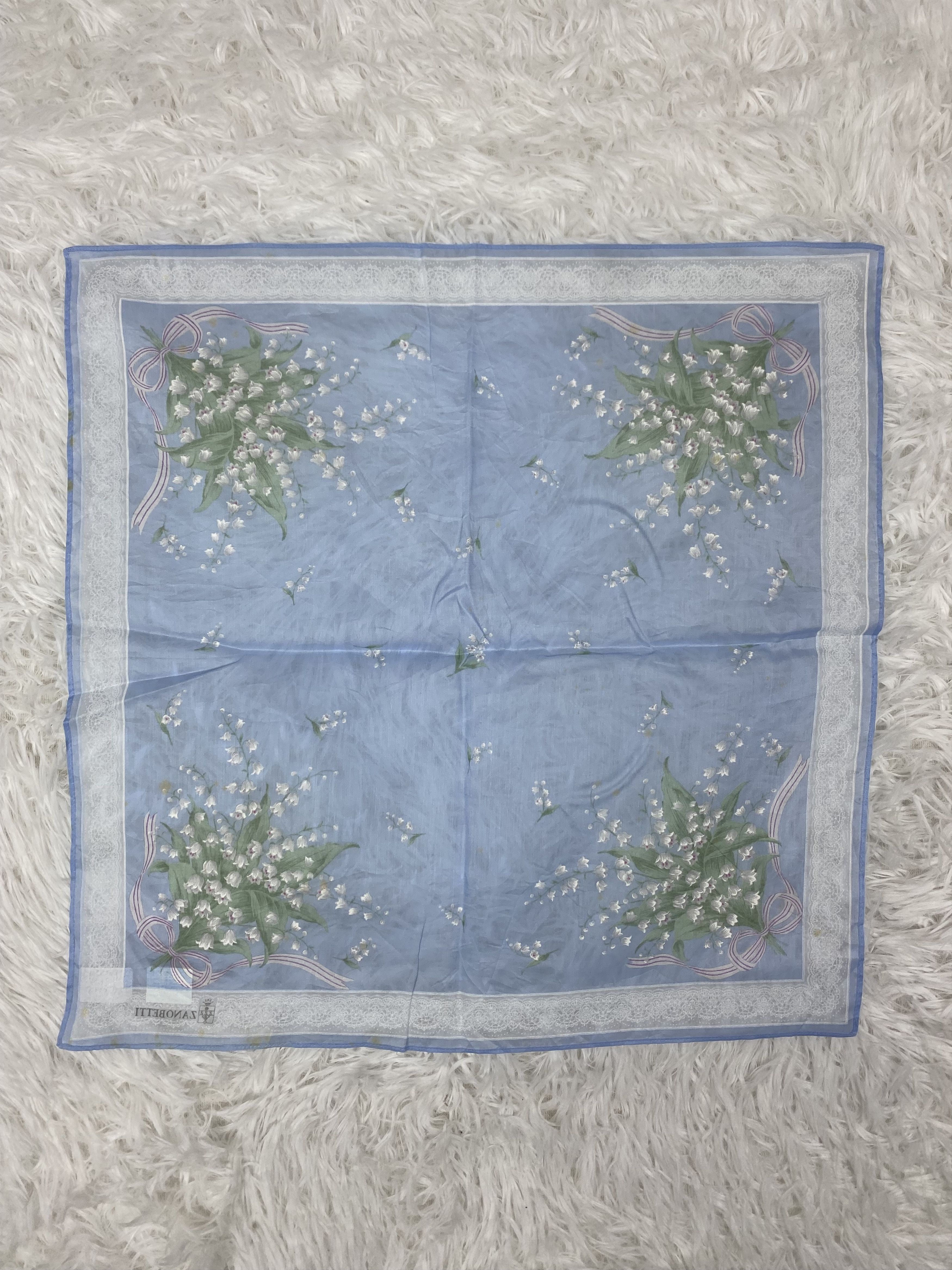 Vintage × Zanetti Vintage Zanobetti Handkerchief Neckerchief PH0839 Size ONE SIZE - 4 Thumbnail