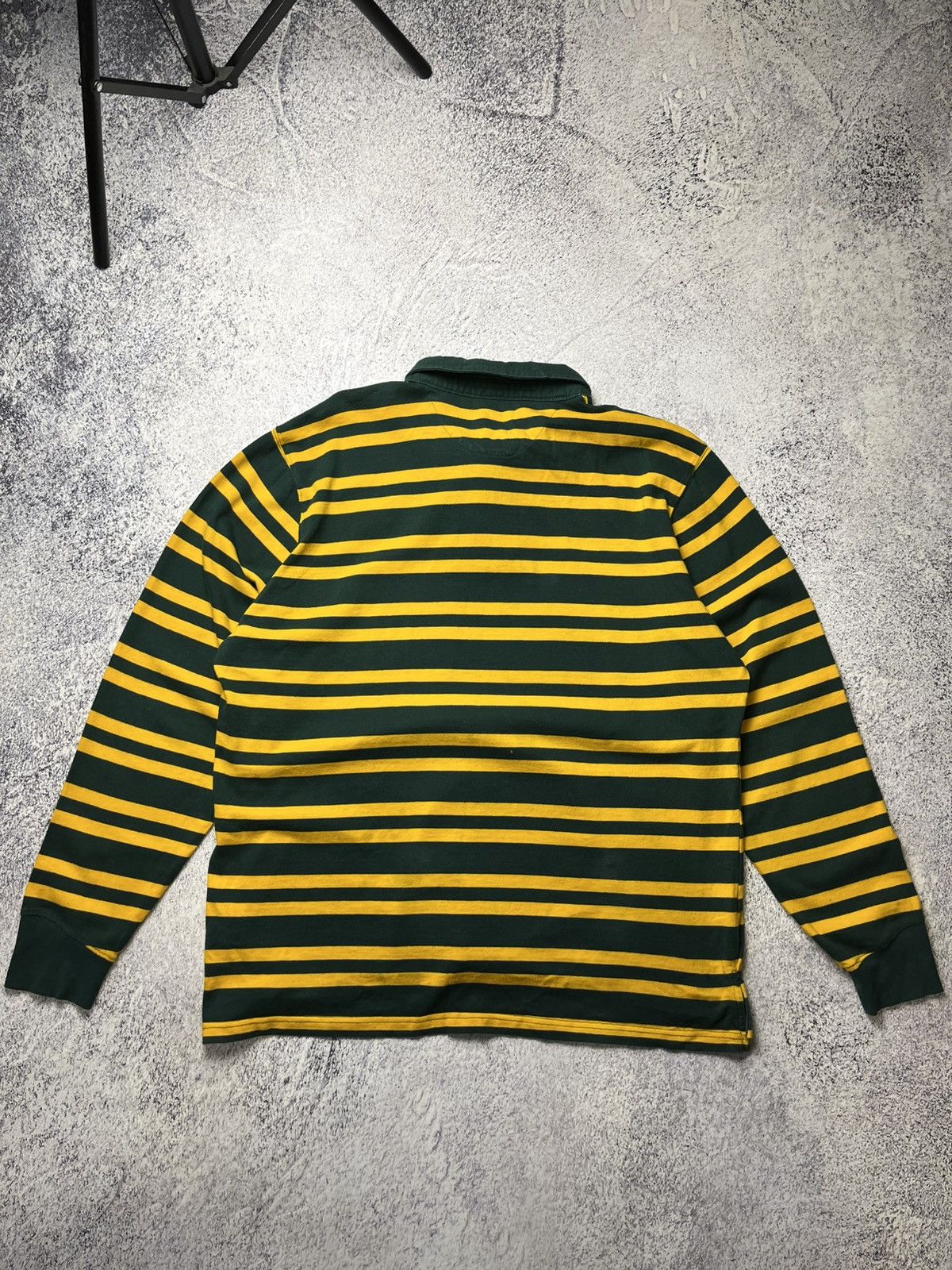 Asics South Africa Rugby Asics Jersey Cotton Long Sleeve Shirt Size US XXL / EU 58 / 5 - 16 Thumbnail