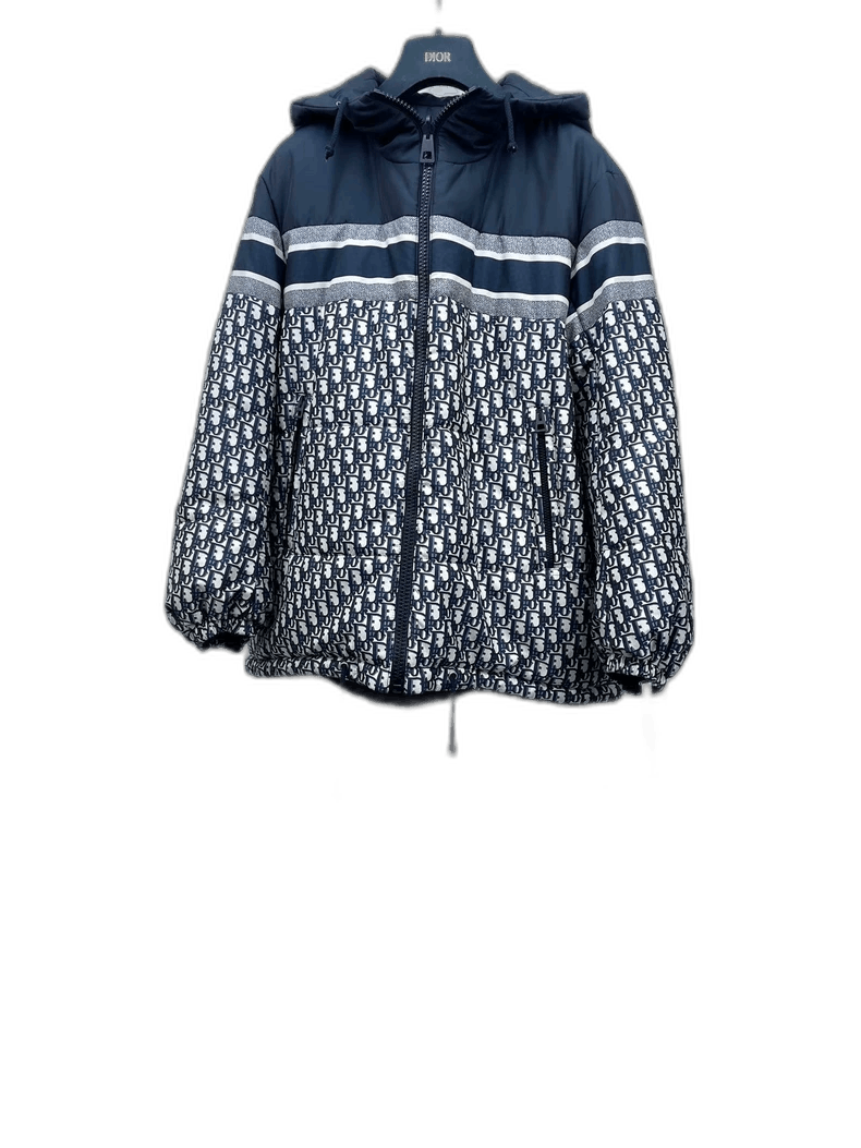 Reversible Jacket Mens Dior Coat Dior Classic Monogram Reversible