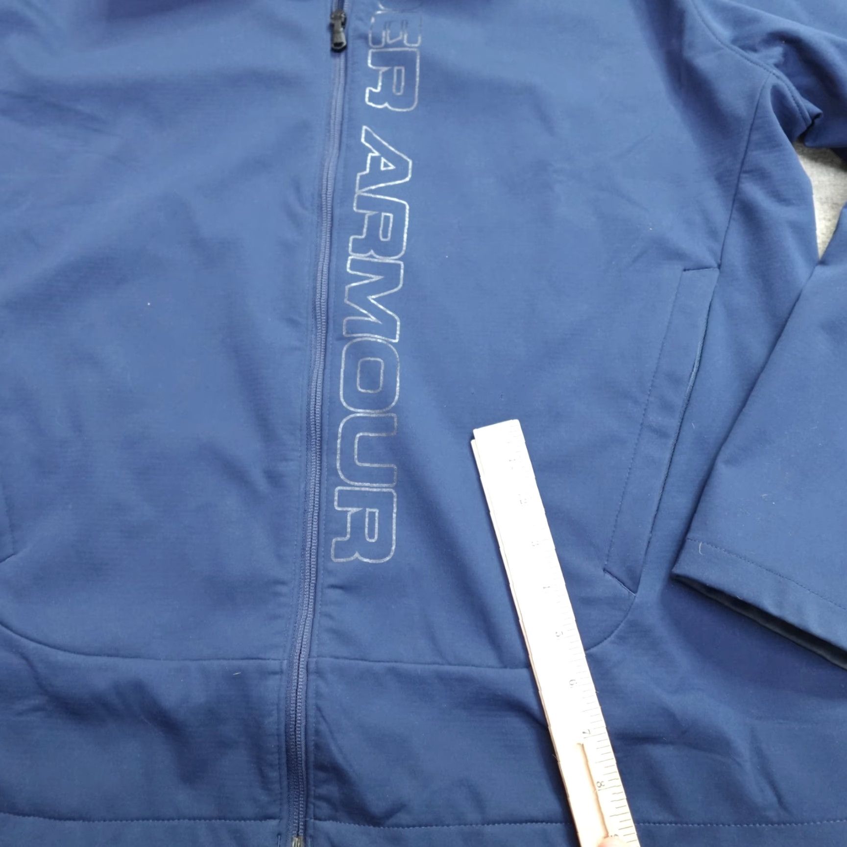 Under Armour Under Armour Jacket 2XL Blue Coldgear Infrared Full Zip Mens Size US XXL / EU 58 / 5 - 6 Thumbnail