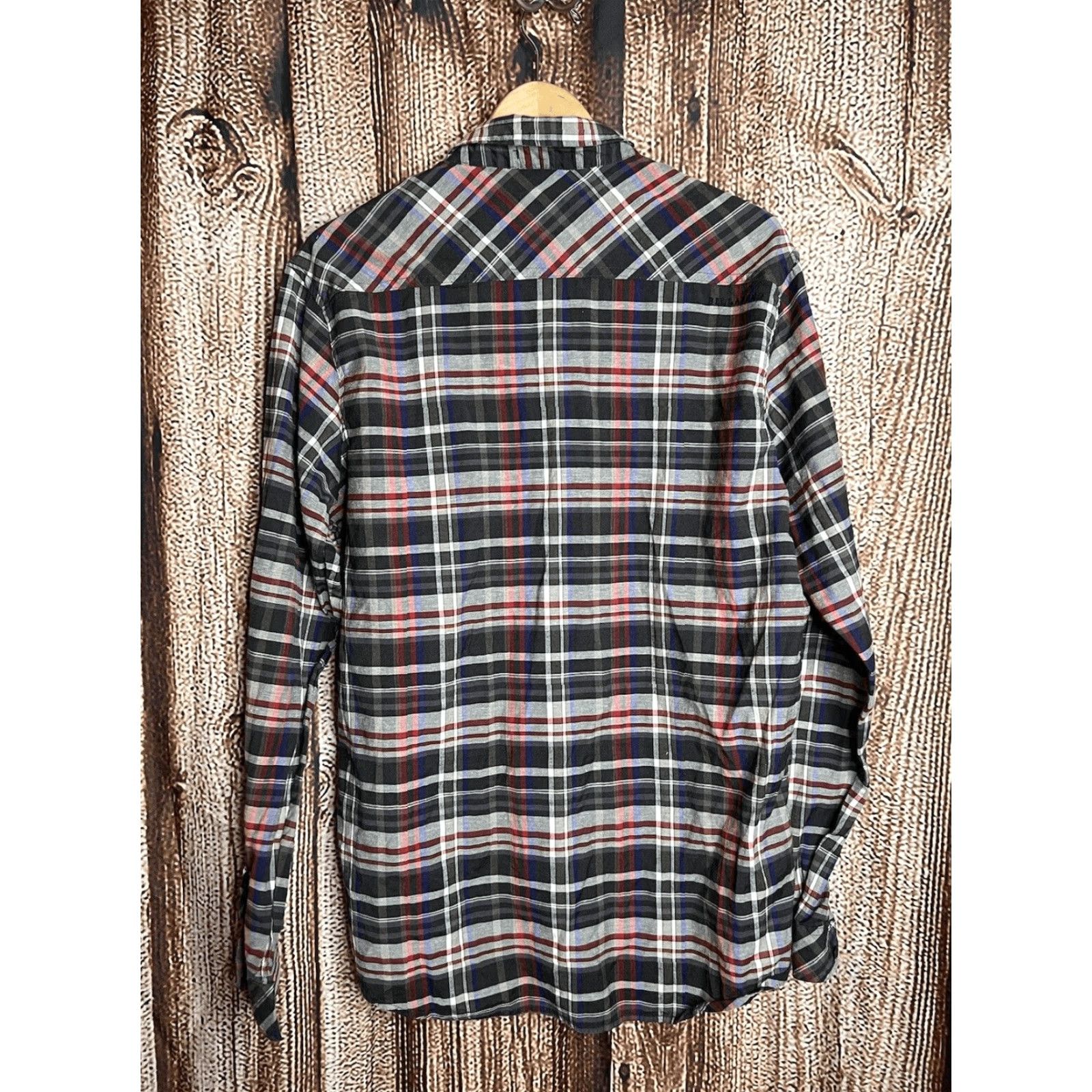 Billabong Billabong Button-Up Shirt Mens Size L Red Black Plaid Flannel Long Sleeve Button-Down Casual Nike? Size US L / EU 52-54 / 3 - 3 Thumbnail