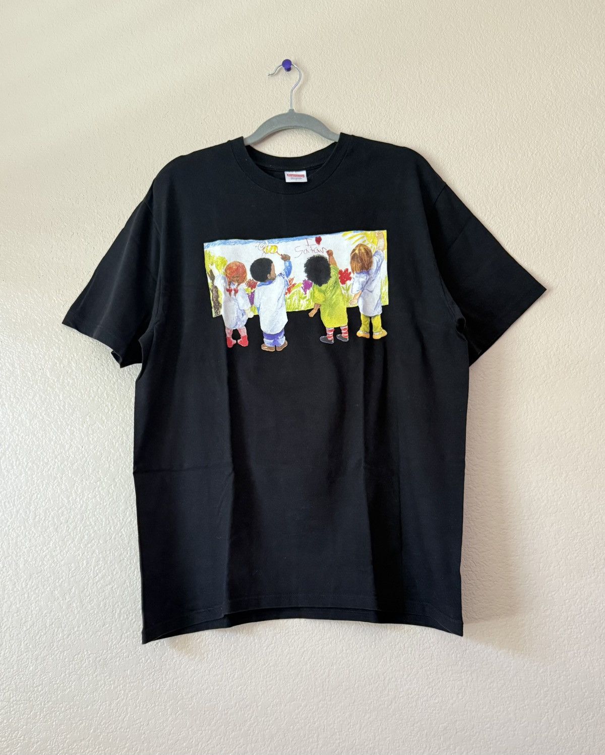 Supreme Supreme Kids Tee SS19, Black, Large Size US L / EU 52-54 / 3 - 1 Thumbnail