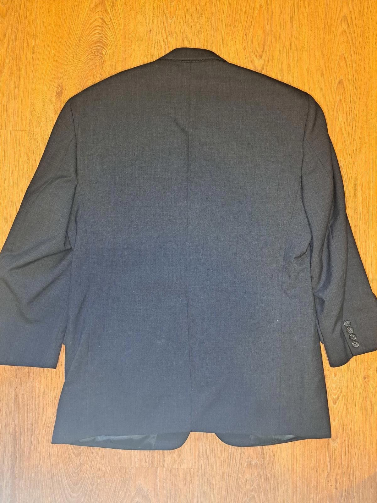 Jos. A. Bank Jos A Bank 2 Piece Suit Mens 42R 30x29 Gray 100% Virgin Wool Size 42R - 10 Thumbnail