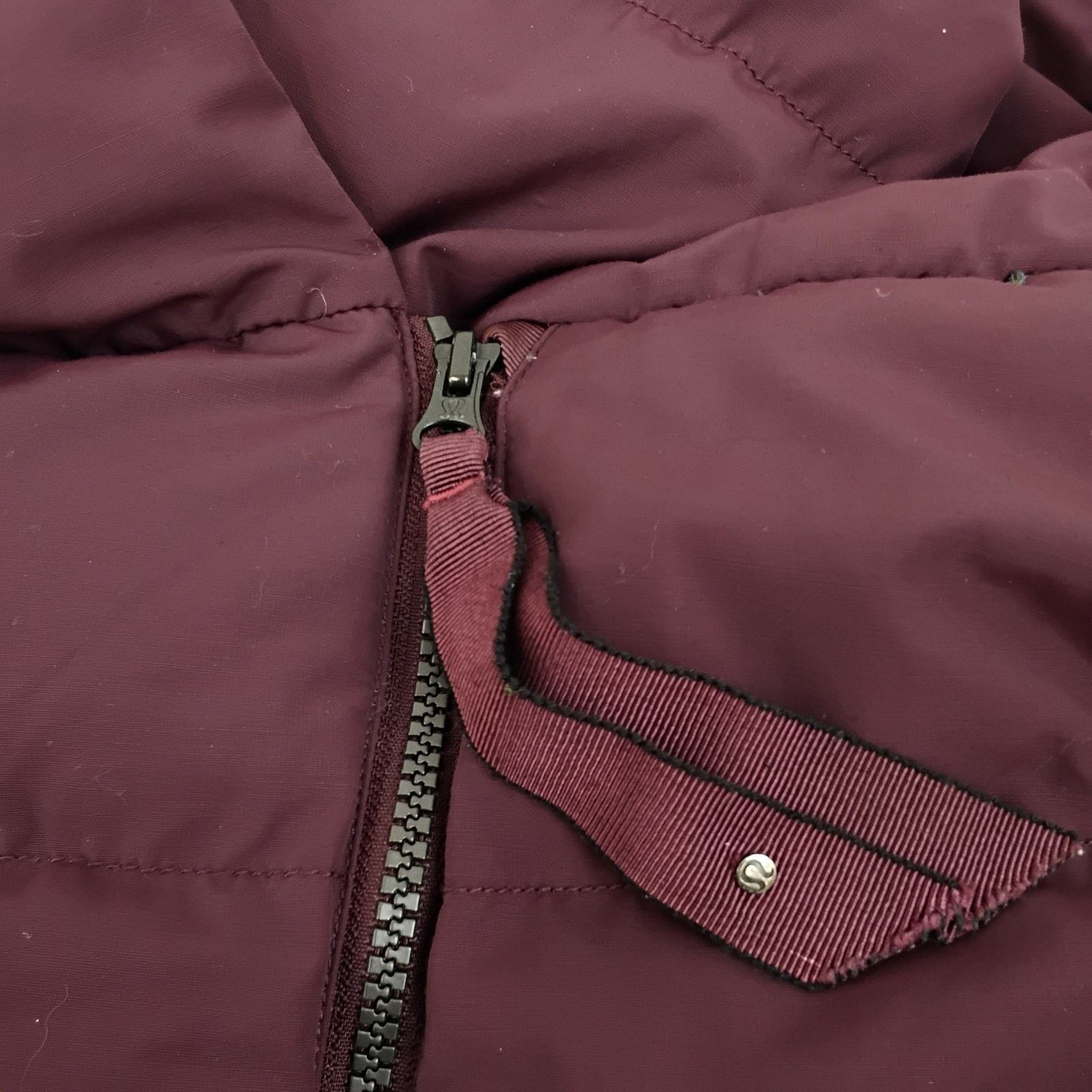 Lululemon Lululemon Down Jacket Women's 6 Maroon Red Hooded Full Zip Size M / US 6-8 / IT 42-44 - 6 Thumbnail