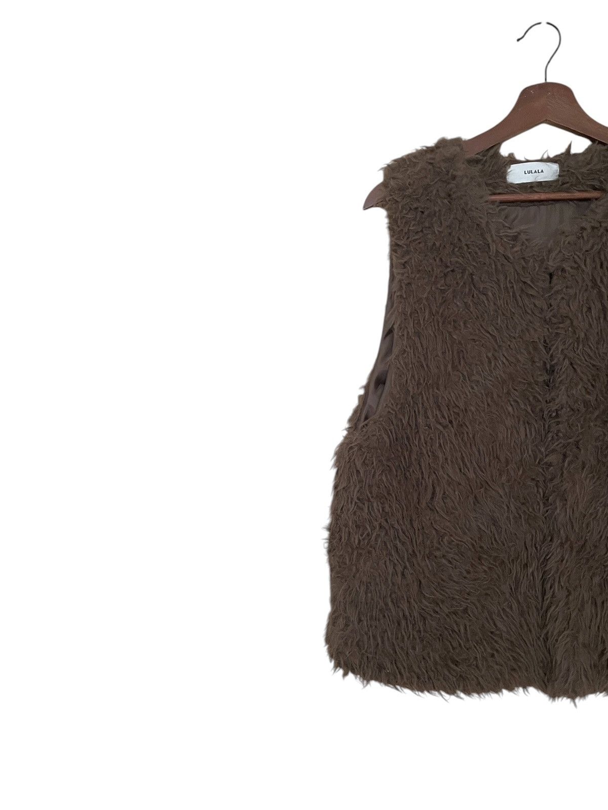 Japanese Brand Vintage Japanese Brand Lulala Sherpa Vest 2000s Size US L / EU 52-54 / 3 - 5 Thumbnail
