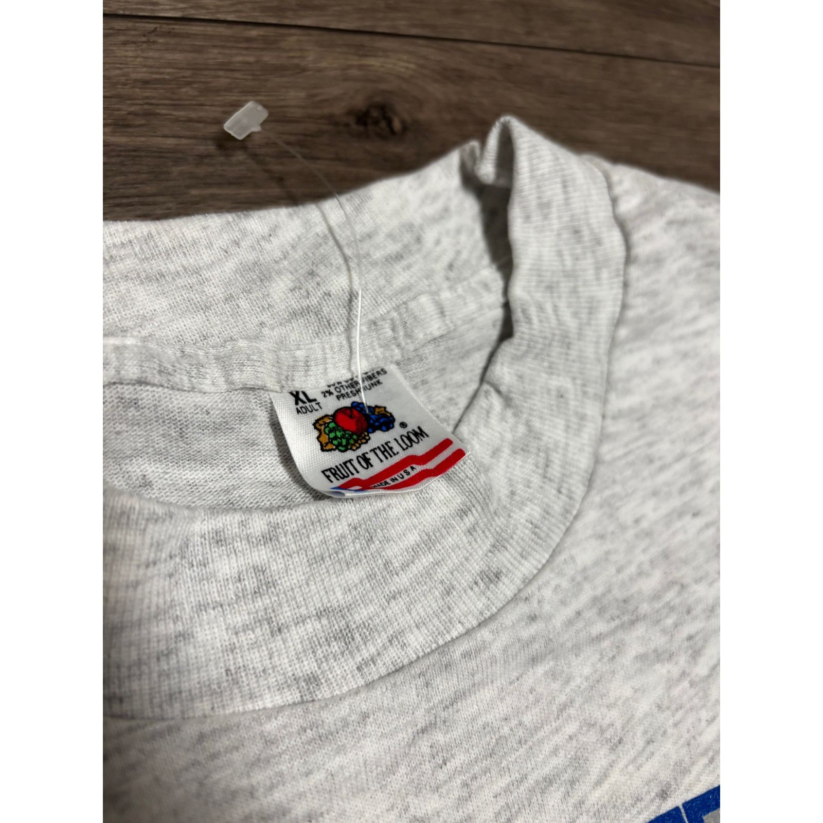 Fruit Of The Loom × NHL × Vintage Vintage Phoenix Roadrunner Hockey Gray Sz XL Tee Size US XL / EU 56 / 4 - 4 Thumbnail