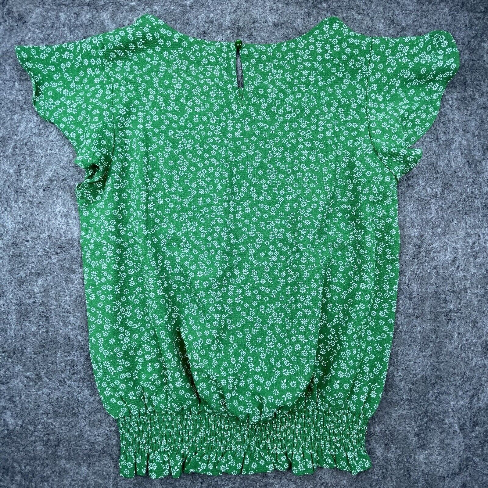 Adrianna Papell Adrianna Papell Blouse Womens Small Flowers Boho Cottage Size S / US 4 / IT 40 - 2 Thumbnail