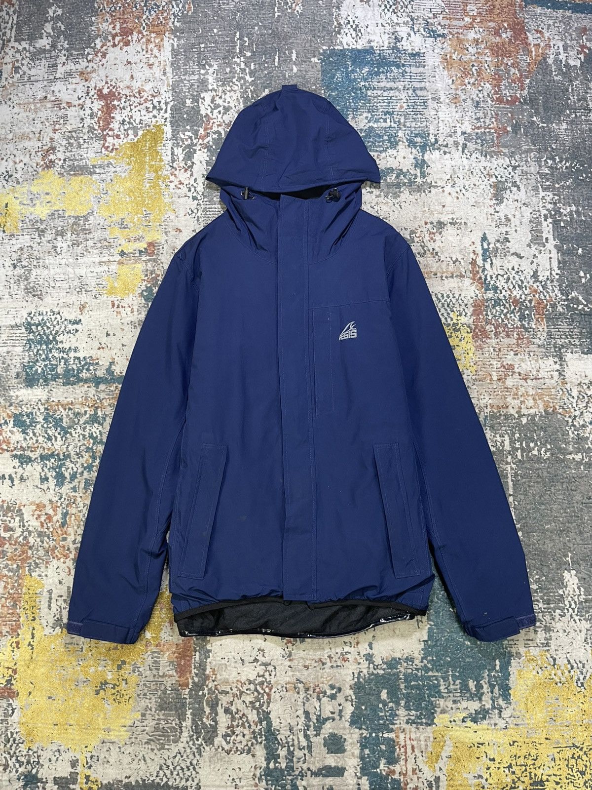 Japanese Brand Aegis Workman Perfect Cold Weather Rain Jacket Size US M / EU 48-50 / 2 - 1 Thumbnail