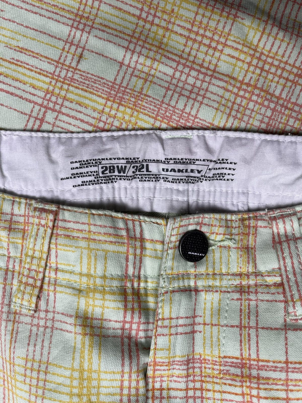 Oakley FA06 Oakley Checkered Pants Size US 28 / EU 44 - 12 Thumbnail