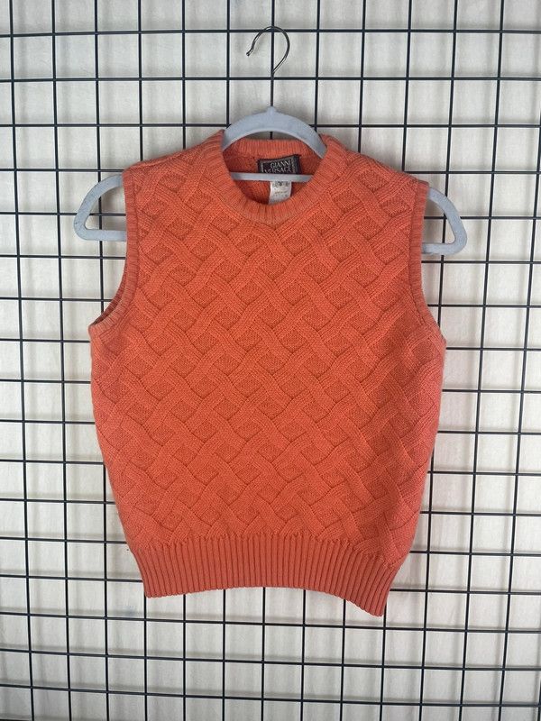 Gianni Versace Couture Cashmere Luxury Vest knited