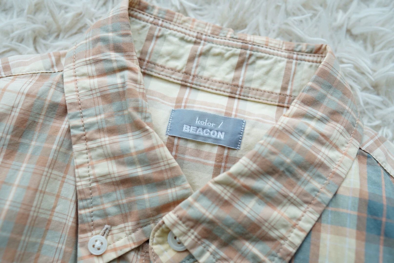 Other kolor beacon check panel shirt size 1 New Unused Size US S / EU 44-46 / 1 - 5 Thumbnail