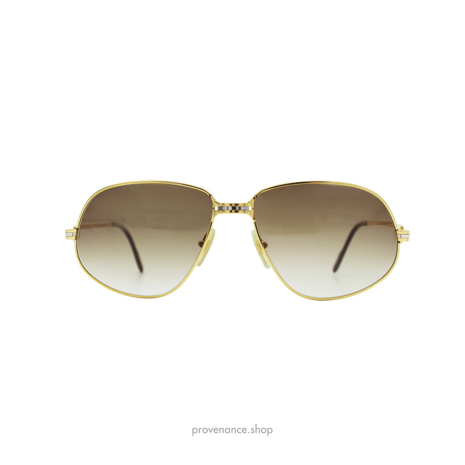 image of Cartier Panthere Gm Sunglasses in Brown, Men's