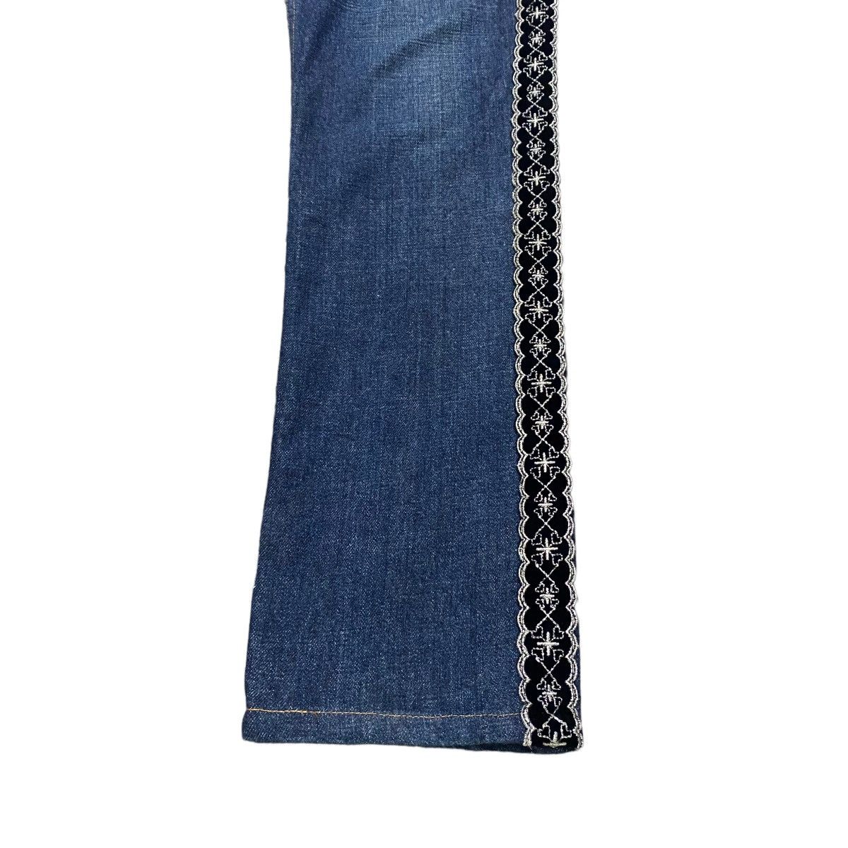 Needles Needles By Nepenthes Denim Jeans Slim-Fit Size US 34 / EU 50 - 8 Thumbnail