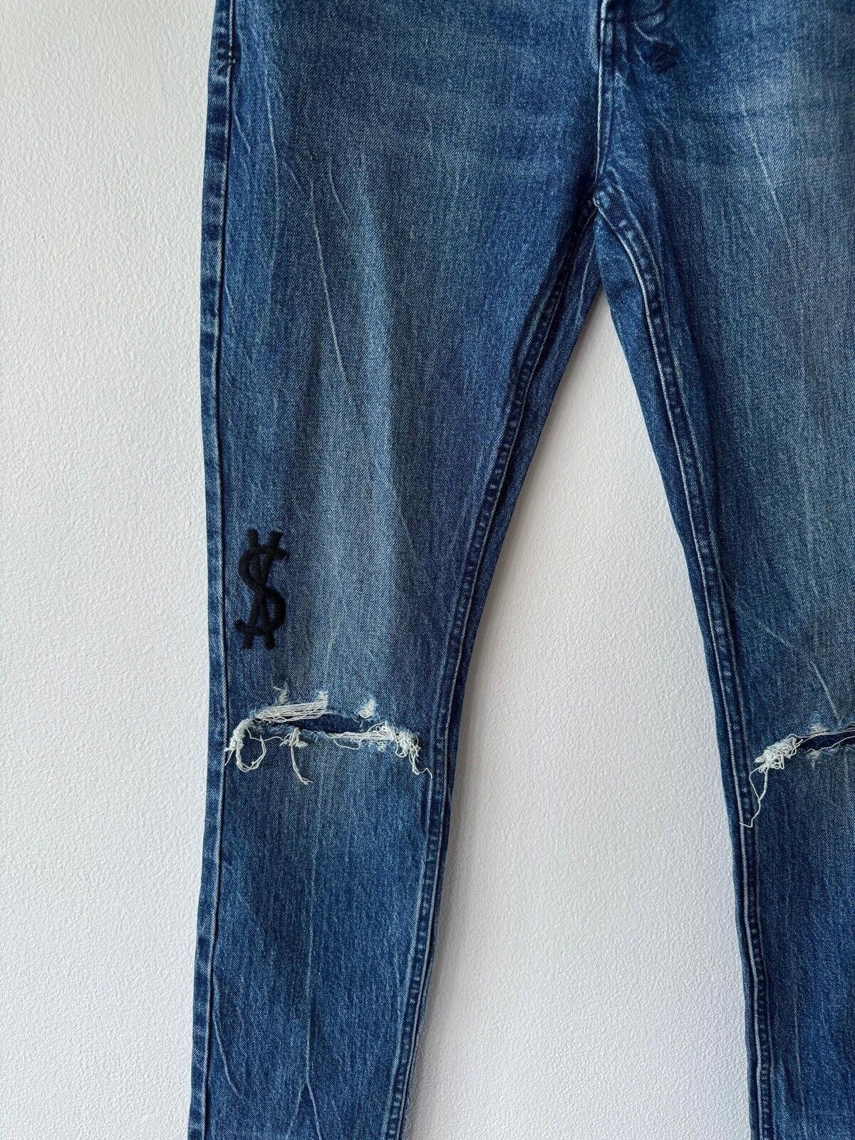 Ksubi Ksubi mens denim jean van winkle 32 bluuu blue dollar sign Size US 32 / EU 48 - 4 Thumbnail