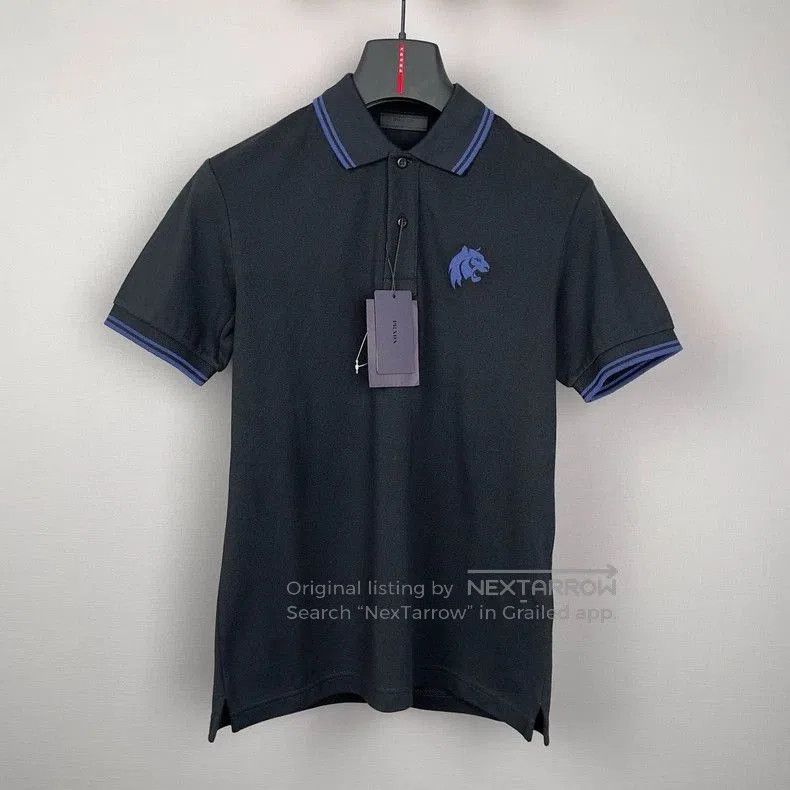 Prada Prada Men's Short Sleeve Polo Shirt. Size US S / EU 44-46 / 1 - 1 Thumbnail