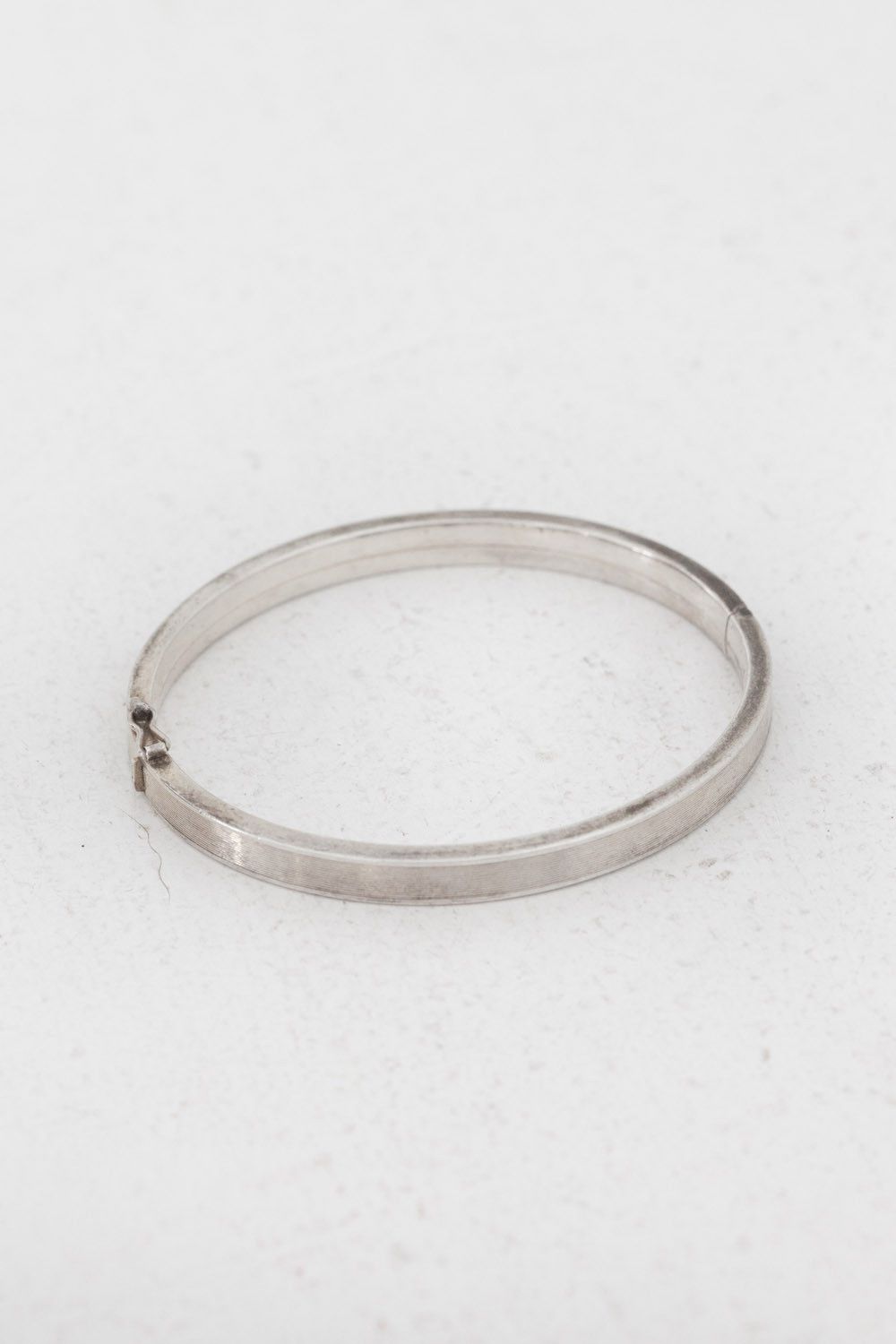 Vintage Vintage sterling silver bangle bracelet Size ONE SIZE - 5 Thumbnail
