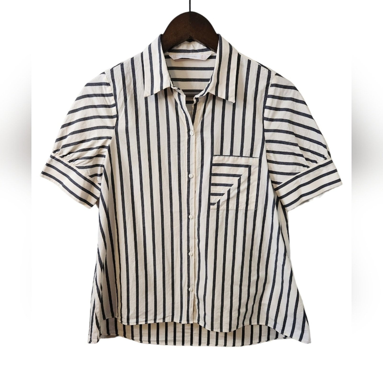 Zara Zara Trafaluc Striped button down Blouse xs Size XS / US 0-2 / IT 36-38 - 5 Thumbnail
