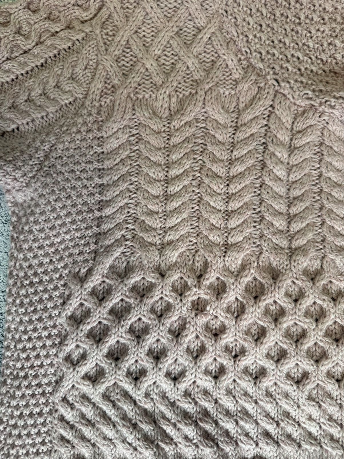 Aran Crafts Aran Crafts Women Merino Wool Cardigan Sweater Ireland Knit Size L / US 10 / IT 46 - 16 Thumbnail