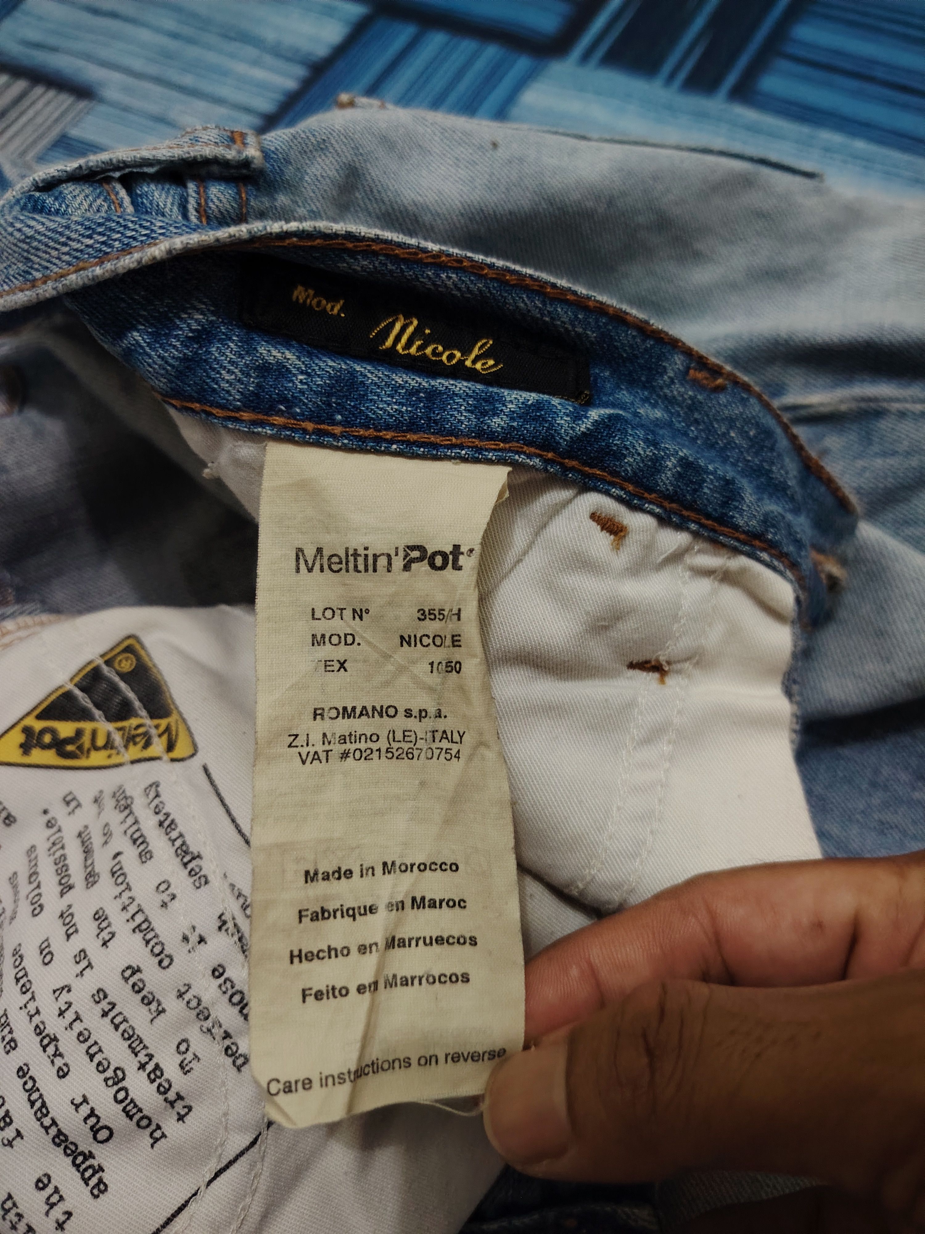 Hysteric Glamour Meltinpot Distressed denim Flare Jeans Size US 30 / EU 46 - 13 Thumbnail