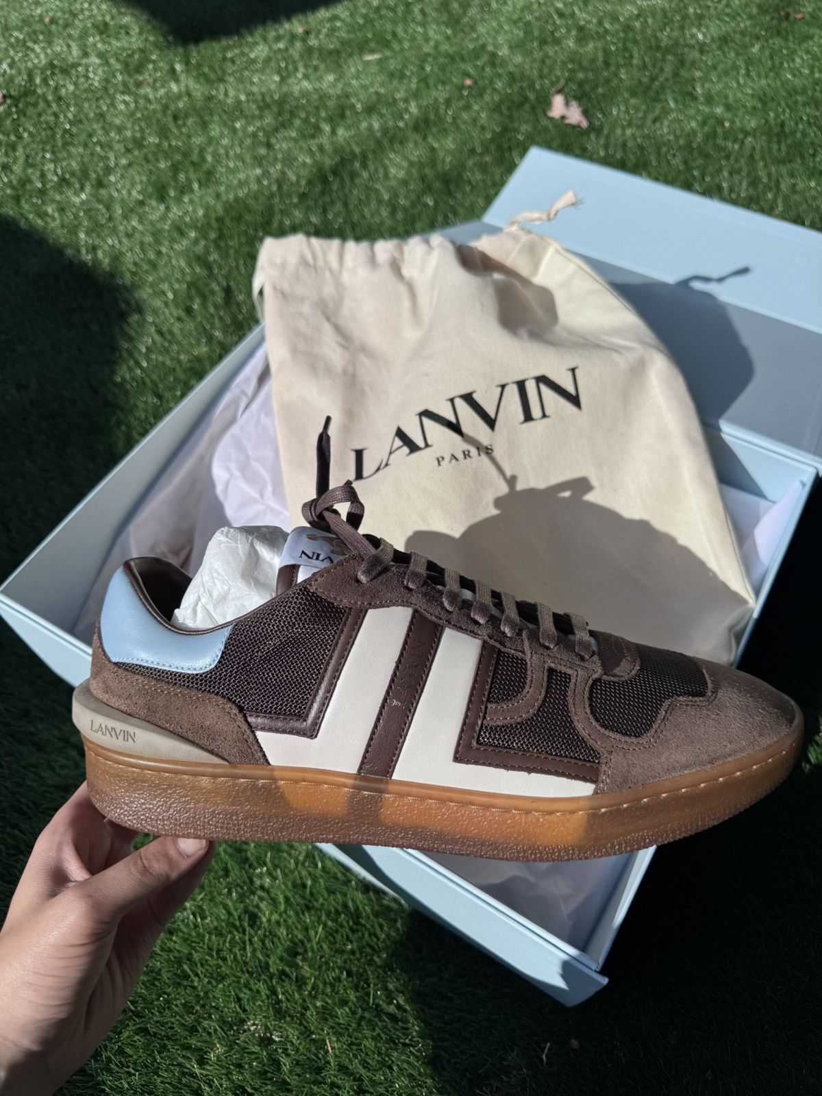 Lanvin Clay Sneakers With Translucid Sole Size US 11 / EU 44 - 9 Thumbnail