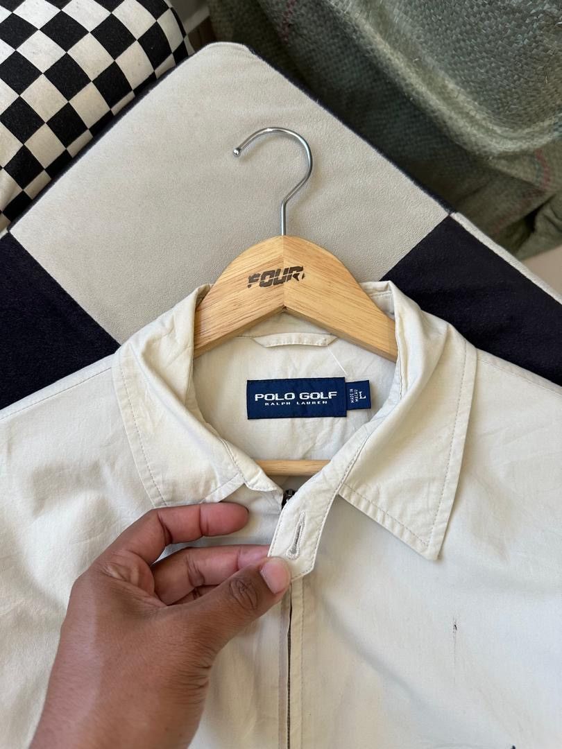 Polo Ralph Lauren × Vintage POLO GOLF HARRINGTON JACKET Size US L / EU 52-54 / 3 - 4 Thumbnail