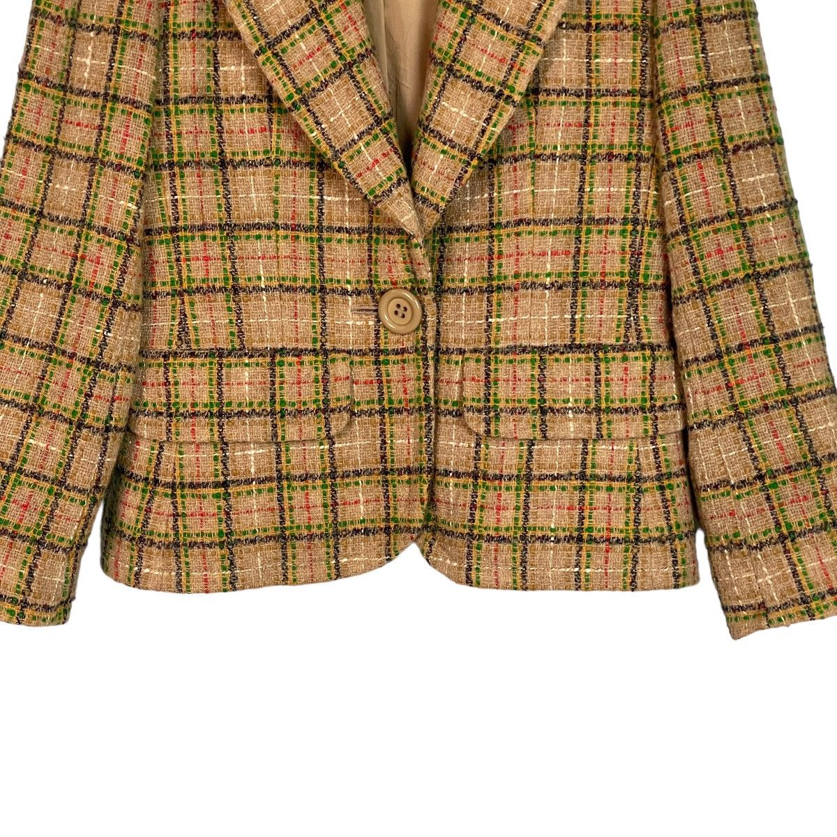 Yves Saint Laurent Yves Saint Laurent Tweed Blazer Size XS / US 0-2 / IT 36-38 - 5 Thumbnail