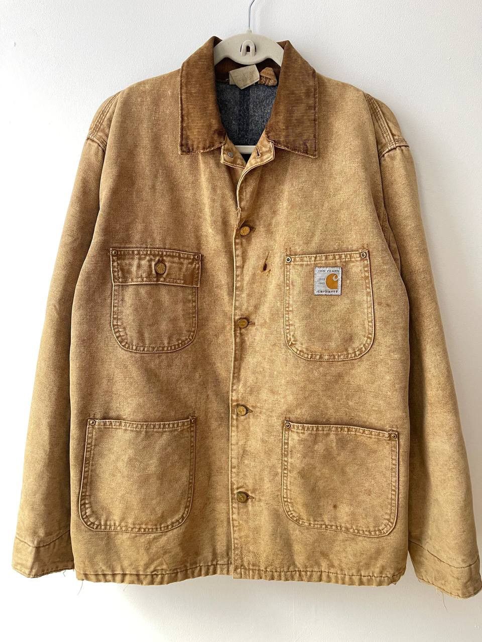 80s Carhartt Jacket Vintage Carhartt Chore Coat Vintage 80s