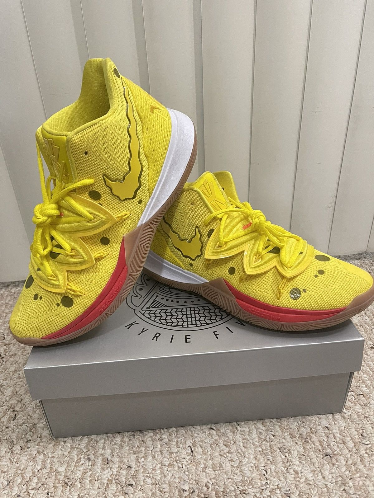 Nike Nike Kyrie 5 SpongeBob SquarePants Grailed