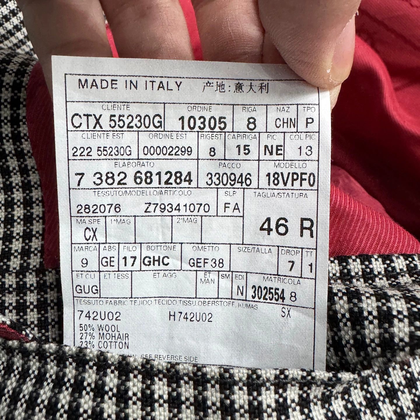 Gucci Gucci suede-collar wool blazer 46 Size 46R - 4 Thumbnail