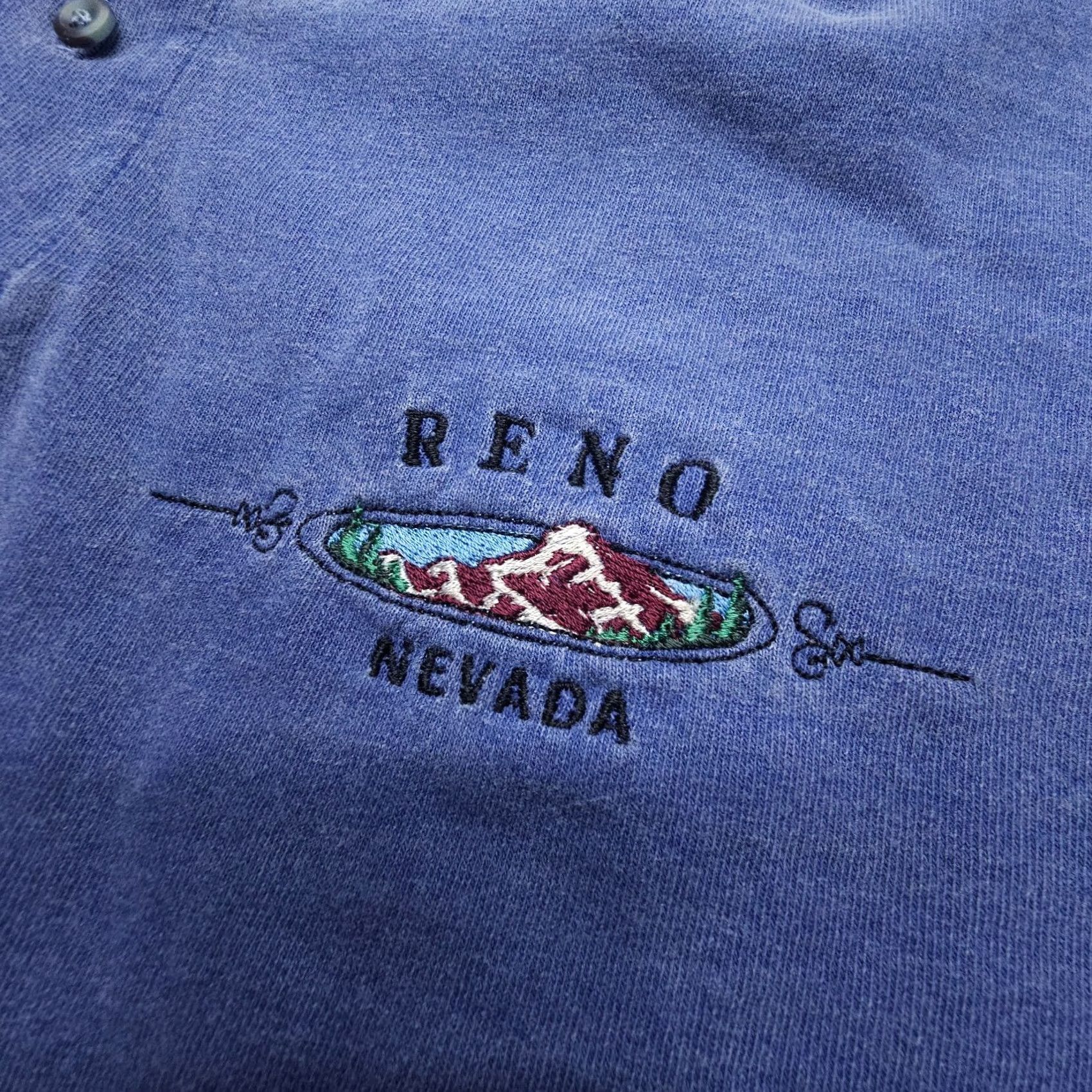 Anvil Vintage Anvil Polo Shirt Mens Large Blue Cotton Polo Shirt Polo Mens L Blue Anvil Polo Shirt Vintage USA Pre Shrunk Solid Short Sleeve Badge Logo Size US L / EU 52-54 / 3 - 4 Thumbnail