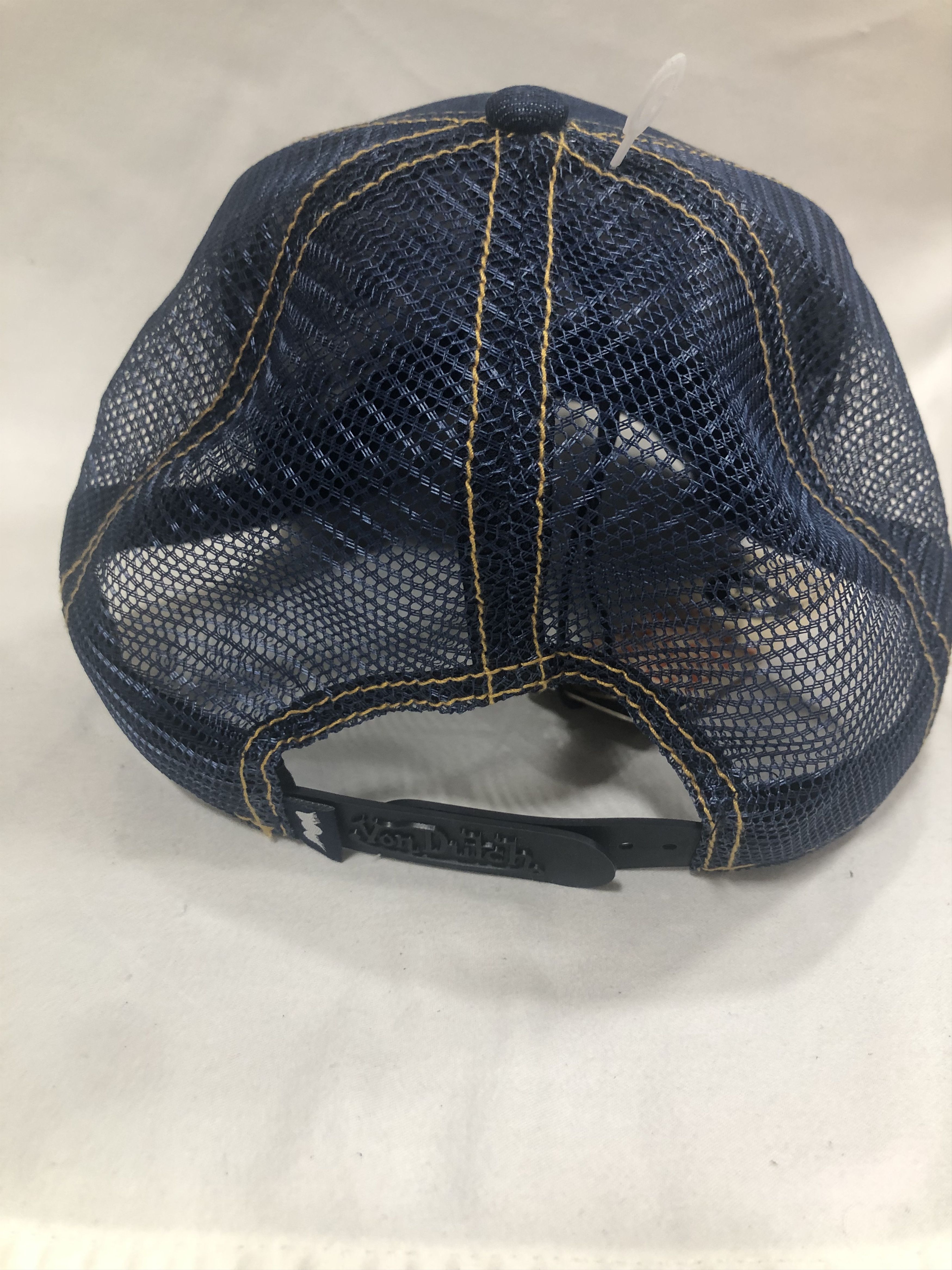 Von Dutch Von Dutch Navy Hat Rhinestones (VH18) Size ONE SIZE - 2 Thumbnail