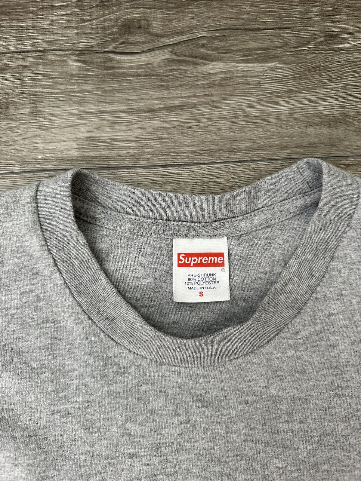 Supreme Supreme Horizontal Cities Tee Grey Sz. Small S Size US S / EU 44-46 / 1 - 5 Thumbnail