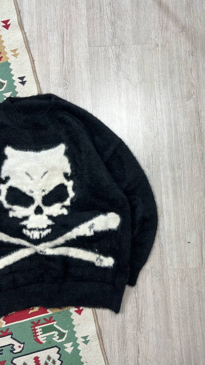 Japanese Brand × Vintage Vintage Skeleton Y2K Sweater Size US S / EU 44-46 / 1 - 2 Thumbnail