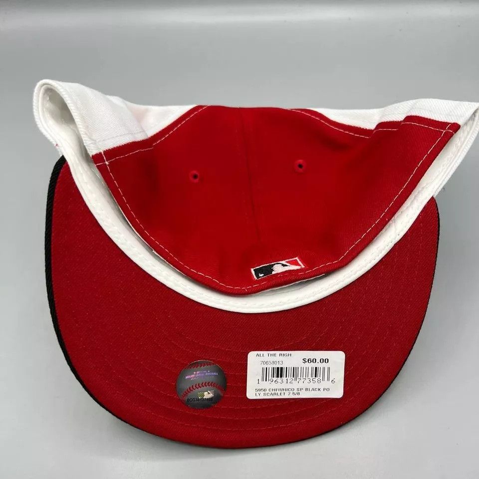 New Era Chicago White Sox Hat Men 7 5/8 59Fifty New Era Fitted Cap Size ONE SIZE - 6 Thumbnail