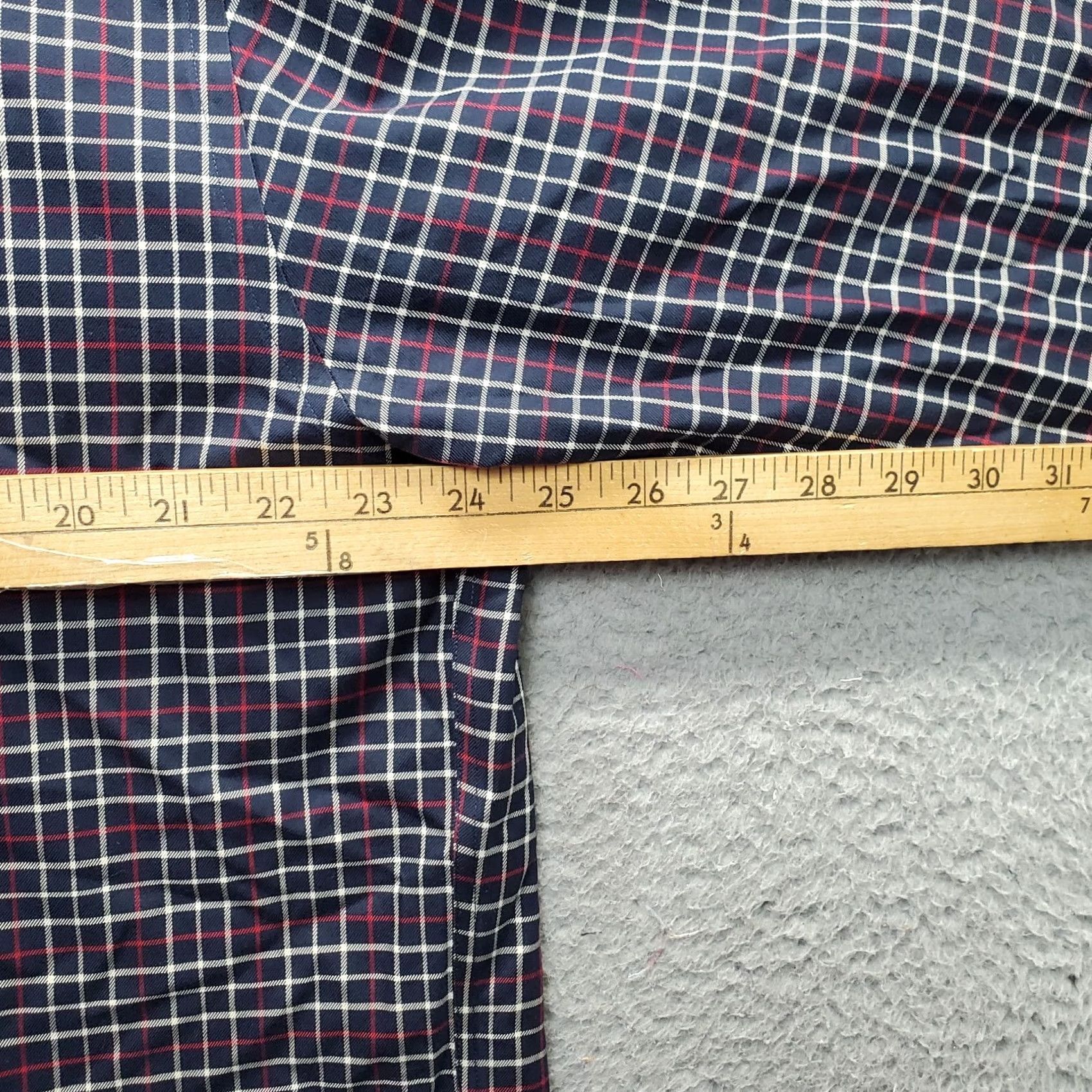Brooks Brothers Brooks Brothers Dress Shirt Mens L Multi Plaid Long Sleeve Non-Iron Button Down Size 42R - 4 Thumbnail