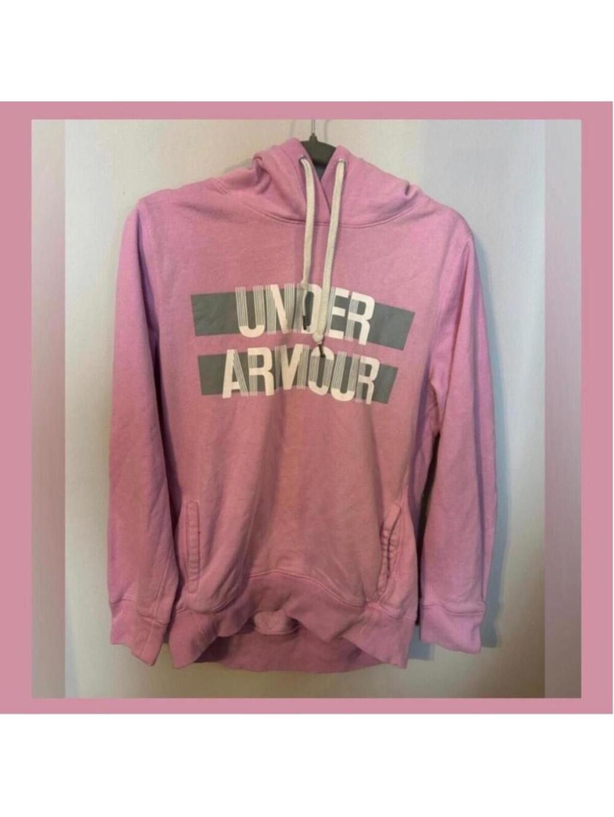 Under Armour Under Armour Pink Hoodie Sweatshirt Size M / US 6-8 / IT 42-44 - 2 Thumbnail