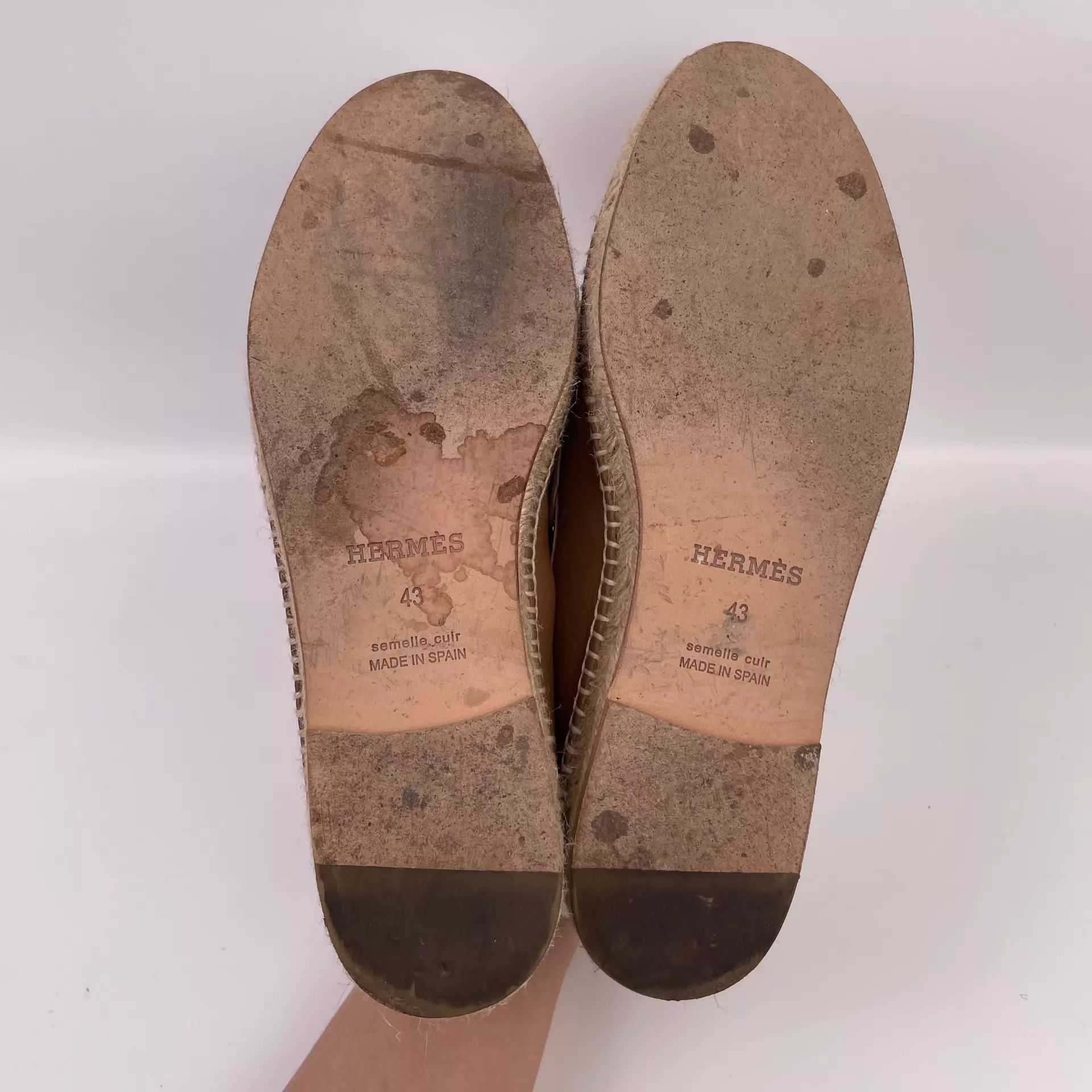 Hermes Hermès leather dress shoes brown 43 Size US 10 / EU 43 - 3 Thumbnail