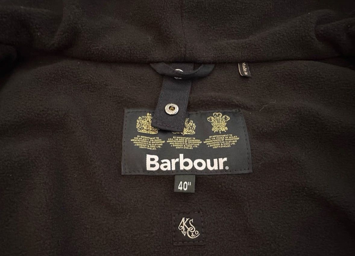 Kaptain Sunshine KAPTAIN SUNSHINE X BARBOUR BIG TRANSPORT HOODED JACKET Size US M / EU 48-50 / 2 - 4 Thumbnail