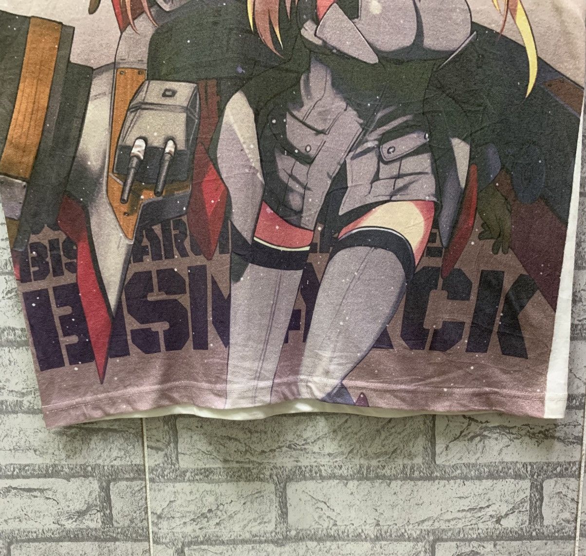 Anime VERY RARE!!! BISMARCK ALLOVERPRINT JAPANESE ANIME T-SHIRTS Size US XL / EU 56 / 4 - 9 Thumbnail