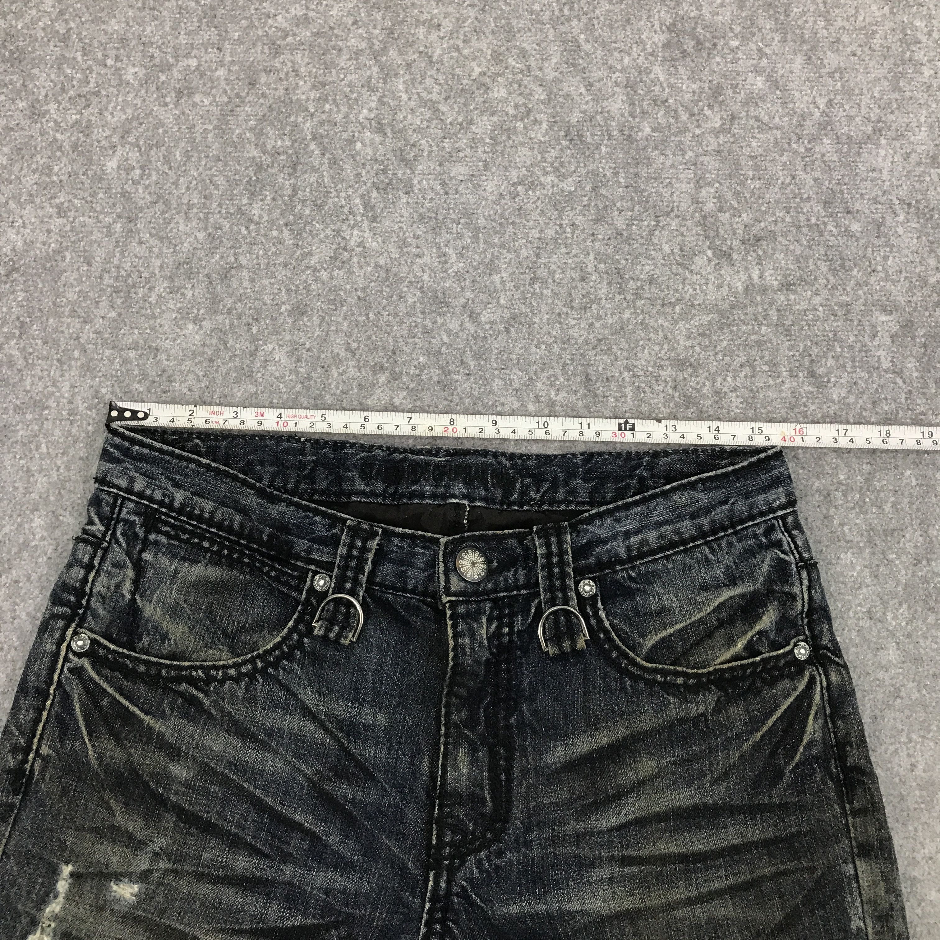 Japanese Brand FLARE JAPANESE BRAND DISTRESSED BOOTCUT JEANS Size US 30 / EU 46 - 9 Thumbnail