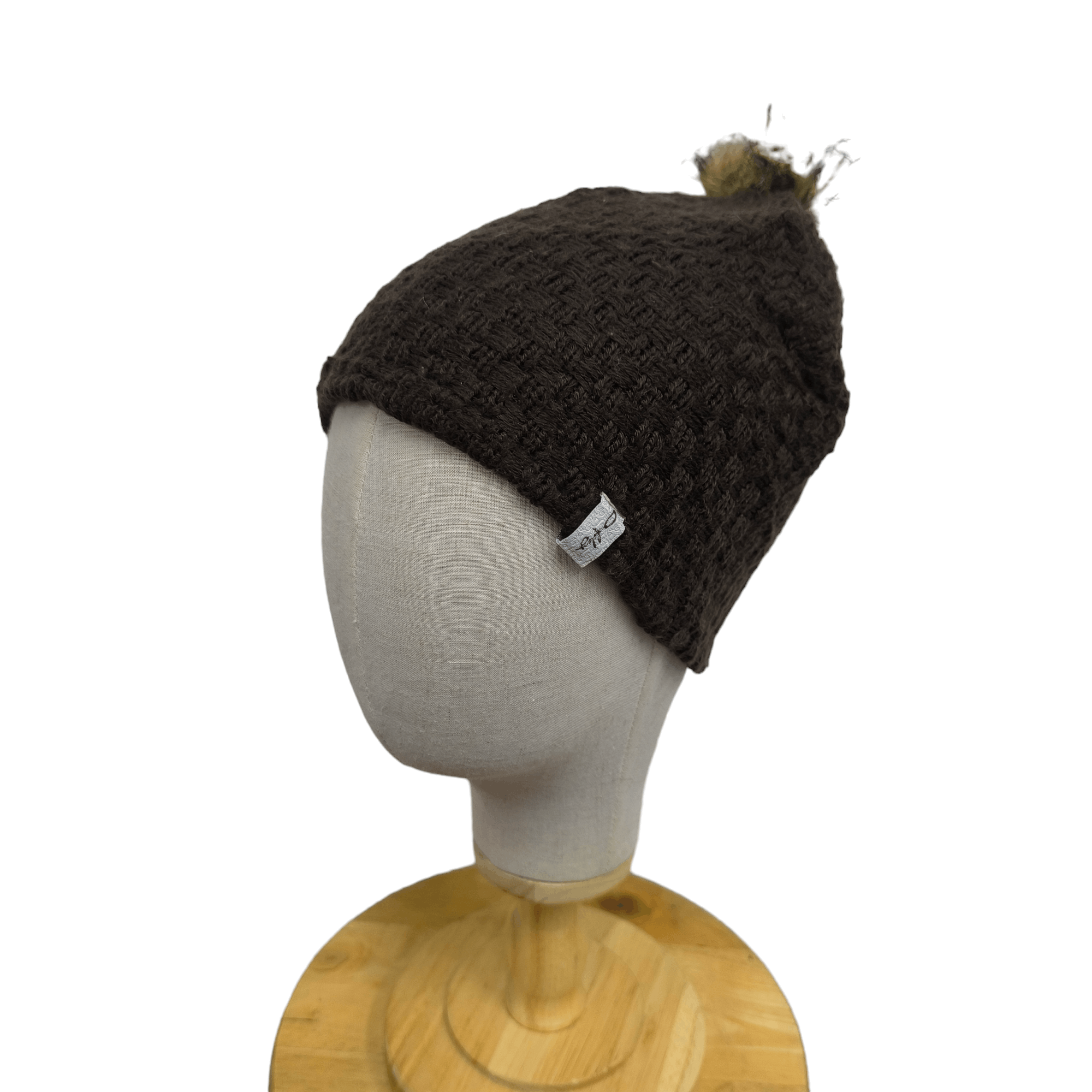 Oakley Oakley Brown Beanie Ellipse Hat Reversible Y2K Streetwear