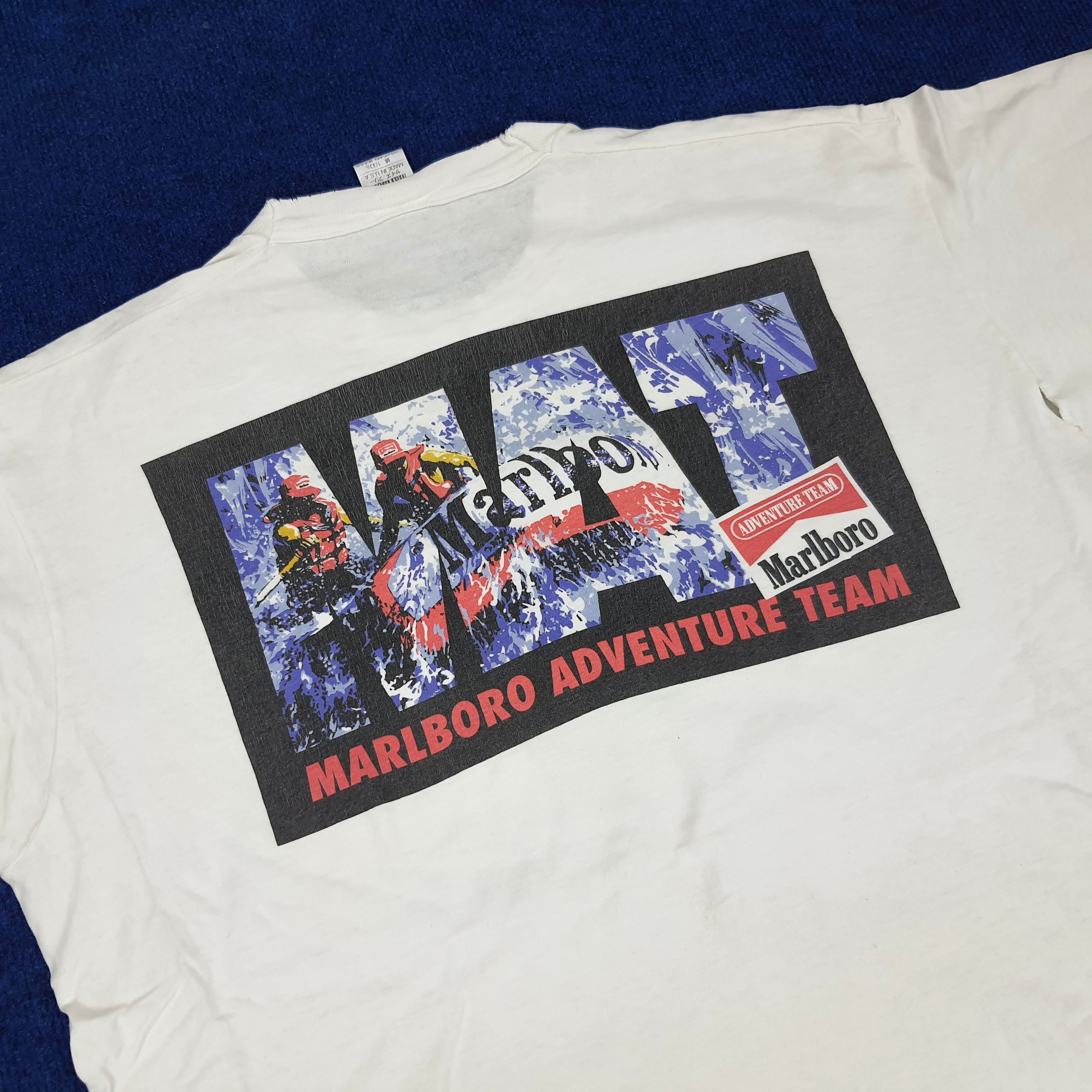 Marlboro × Marlboro Adventure Team × Vintage Vintage Marlboro Adventure Team MAT T-shirt Size US XL / EU 56 / 4 - 2 Thumbnail