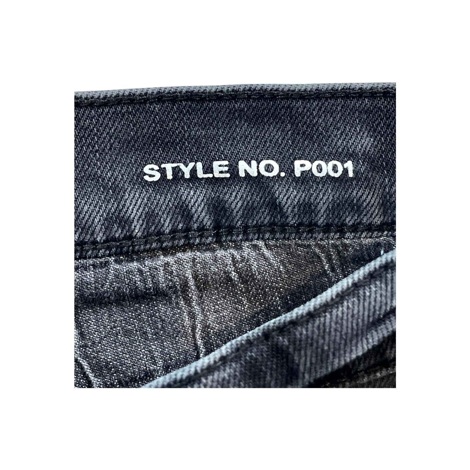 Purple Brand Purple Brand "Paisley Patchwork" Black Wash Jeans Size US 34 / EU 50 - 6 Thumbnail
