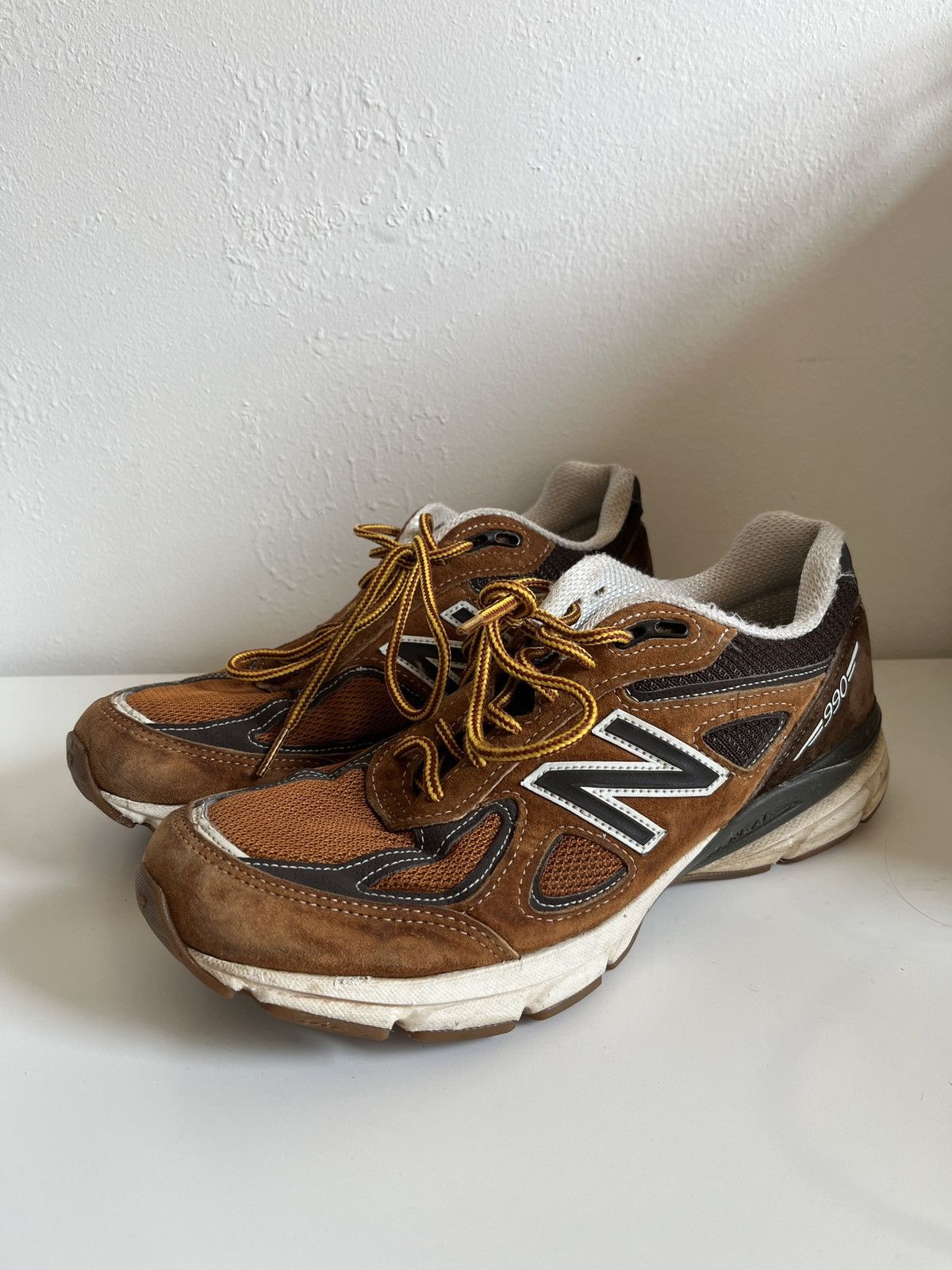 New Balance New Balance x LL Bean Brown 990v4 Size US 8 / EU 41 - 1 Thumbnail