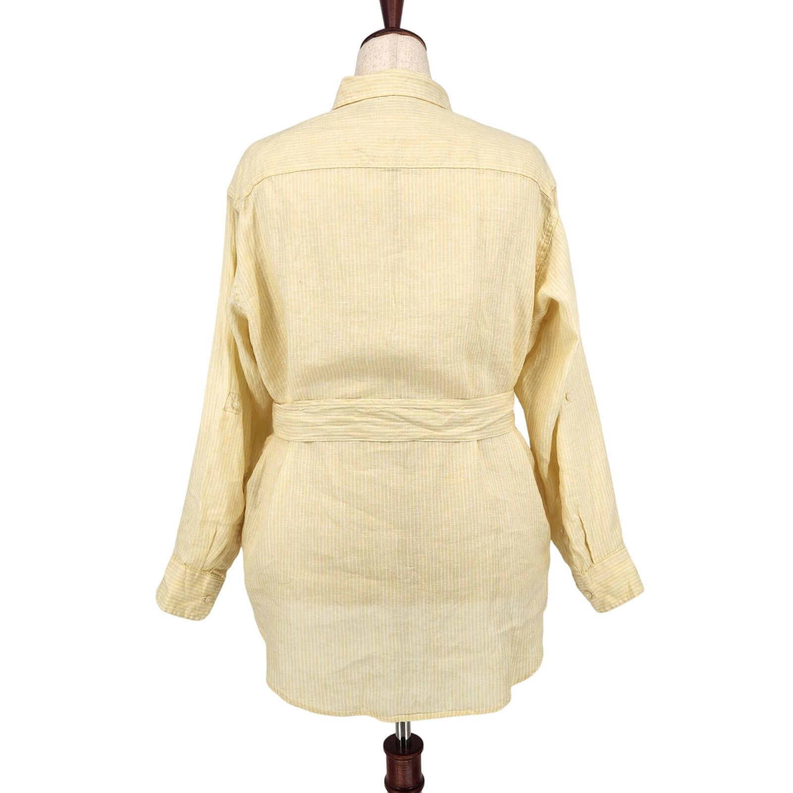 Ralph Lauren Lauren Ralph Lauren Women Linen Button Shirt Plus Size 1X Size XL / US 12-14 / IT 48-50 - 7 Thumbnail