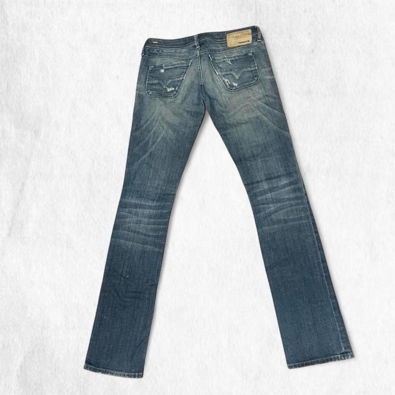 Diesel Diesel VTG LOWKY lowrise dirty wash slim 27x32 Size 27" / US 4 / IT 40 - 5 Thumbnail